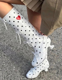 Polka Dot Me Boots