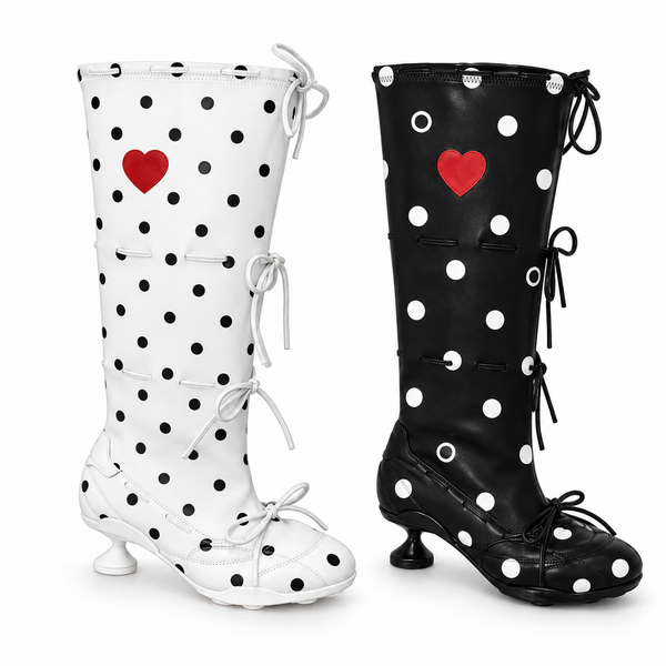 Polka Dot Me Boots
