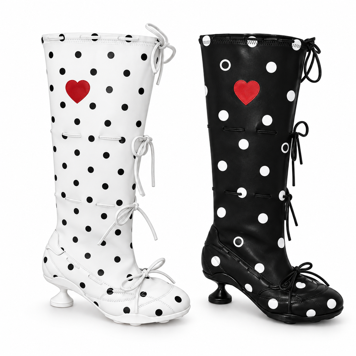 Polka Dot Me Boots