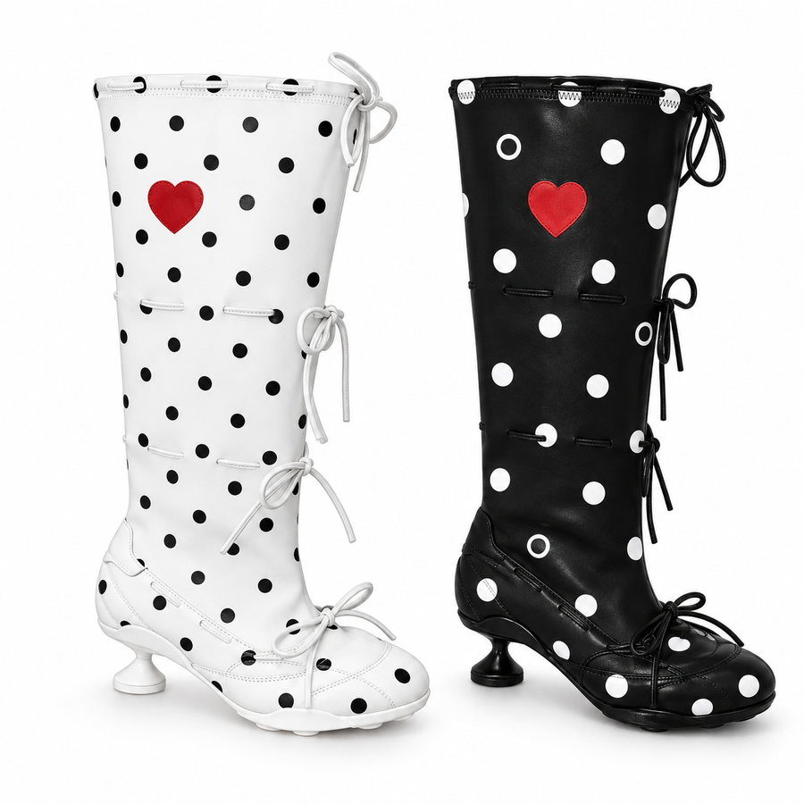 Polka Dot Me Boots