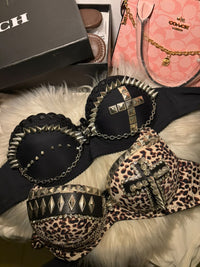 Cross Spike Bralette