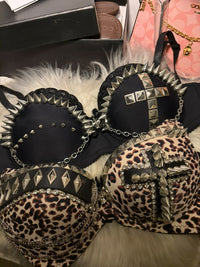 Cross Spike Bralette