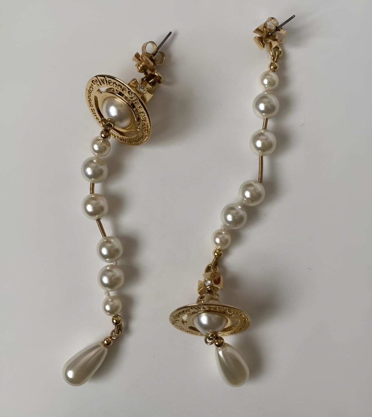 Broken Pearl Earrings