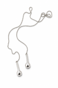 Chrome Buds Necklace