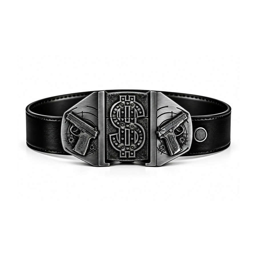 Gun $ Lighter Belt