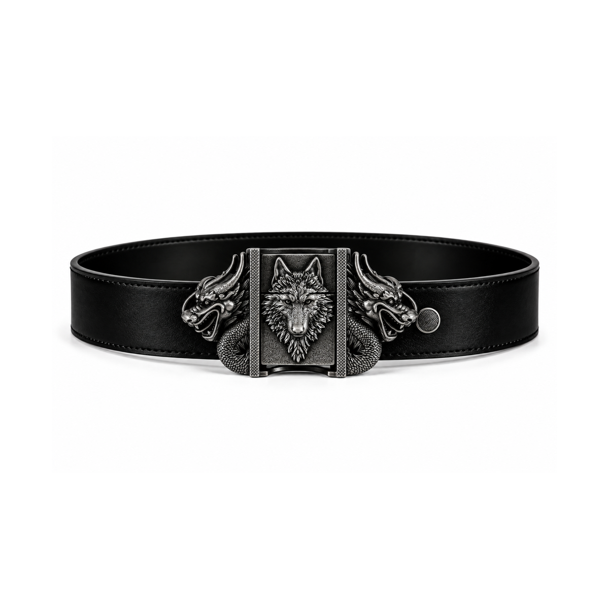Dragon & Wolf Lighter Belt