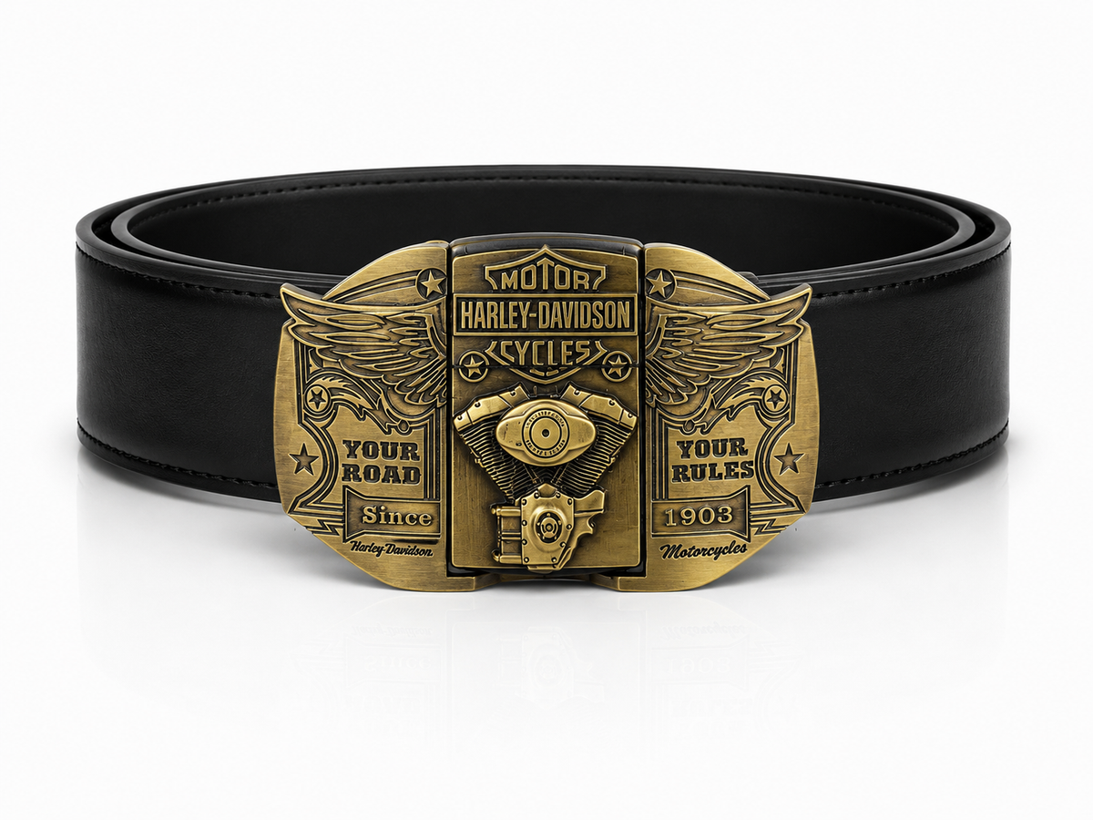 Harley Davidson Lighter Belt