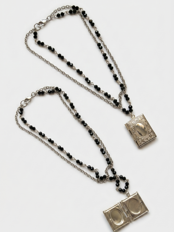 Open Locket Necklace