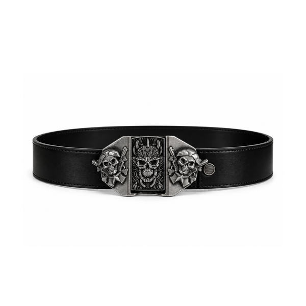 GunMetal Monster Lighter Belt