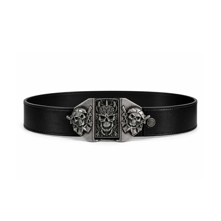 GunMetal Monster Lighter Belt