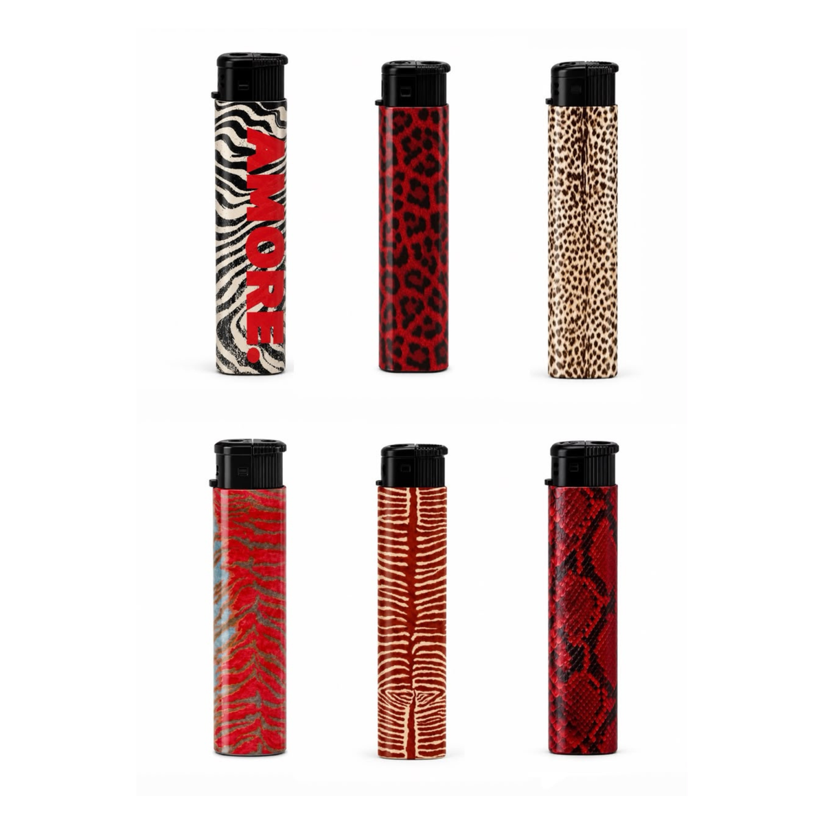 Animal Print Lighters