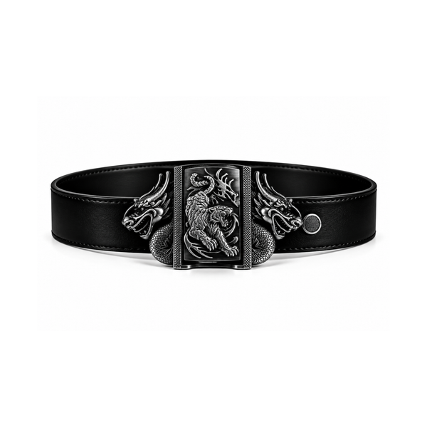 Dragon Tiger Lighter Belt