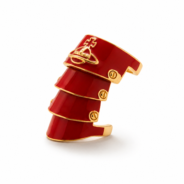 Red Armour Ring