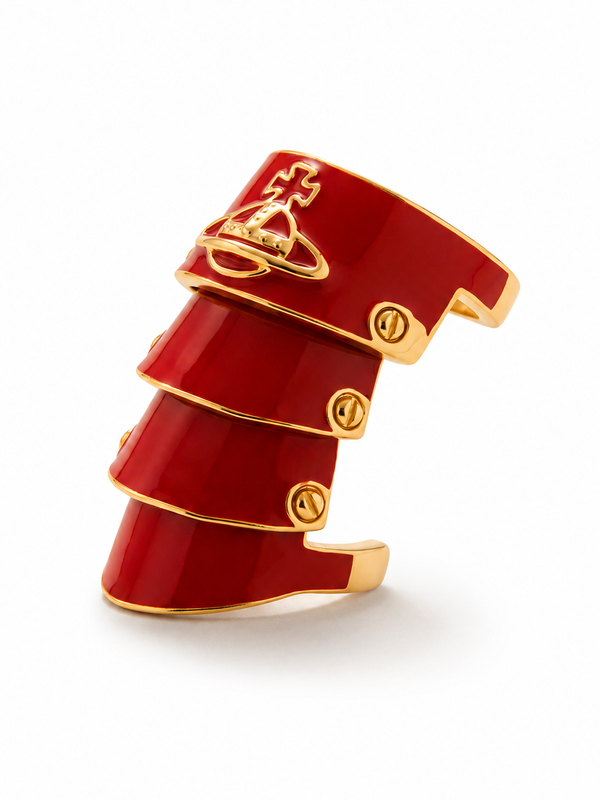 Red Armour Ring