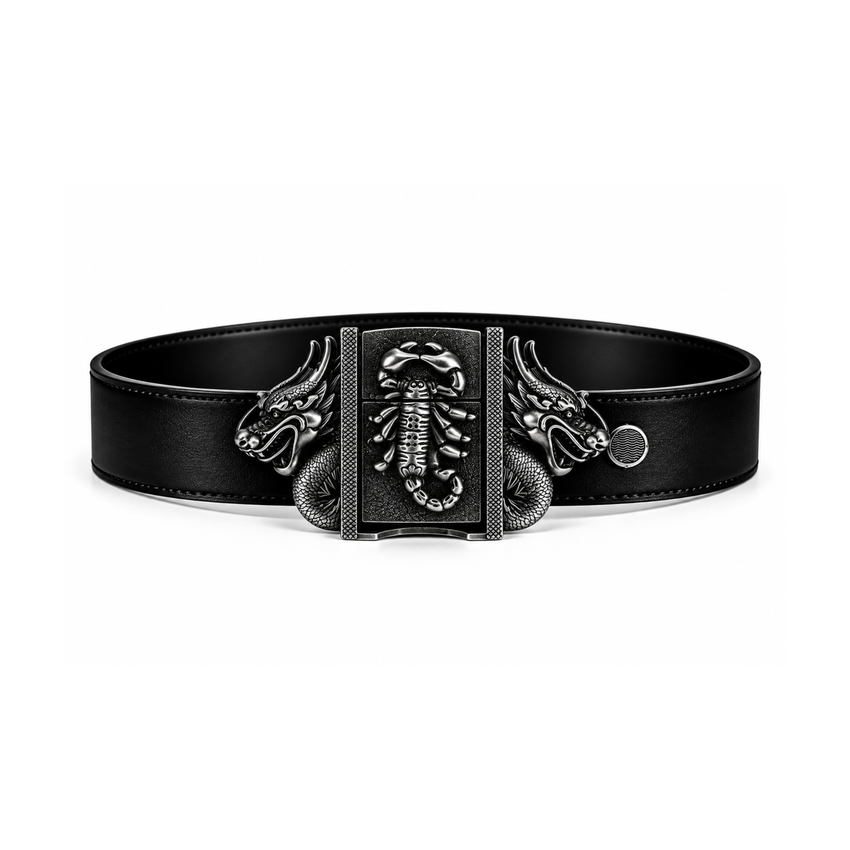Dragon Scorpion Lighter Belt