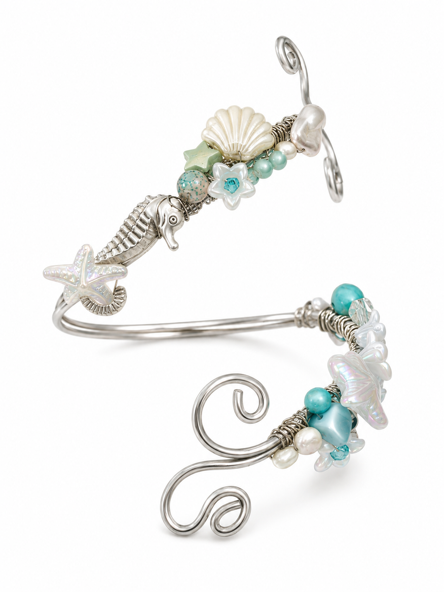 Sea Wave Arm Cuff