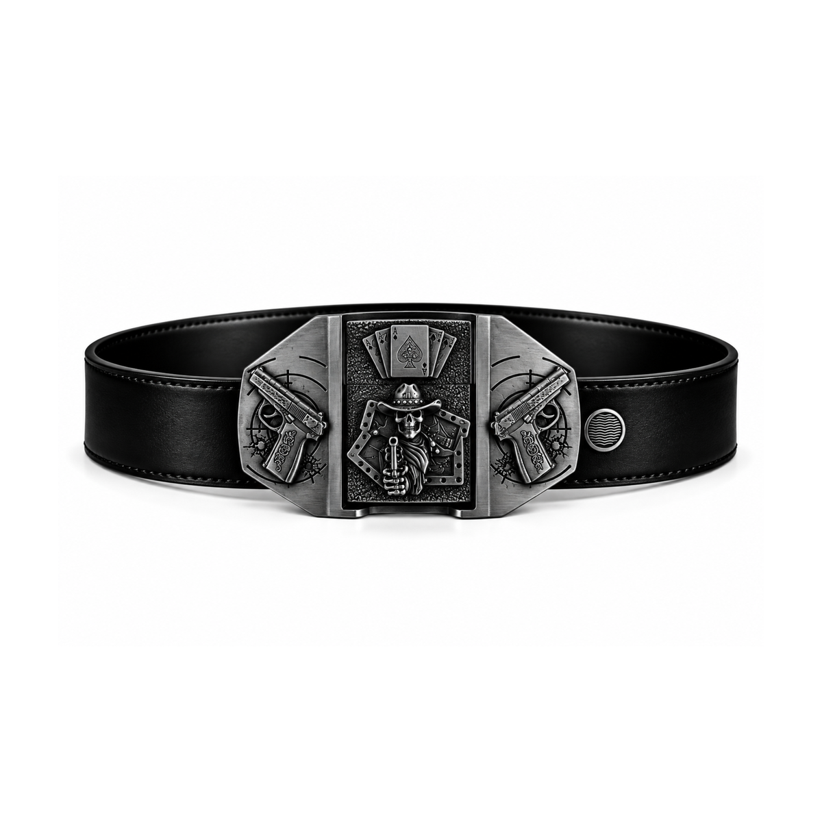 Skull Shot Lighter Belt