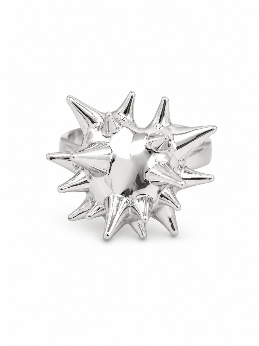 Spike Heart Ring