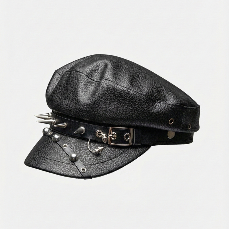 Spiked Punk Cap