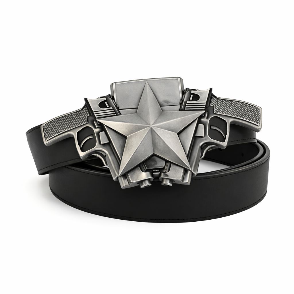 Gun Star Lighter Belt