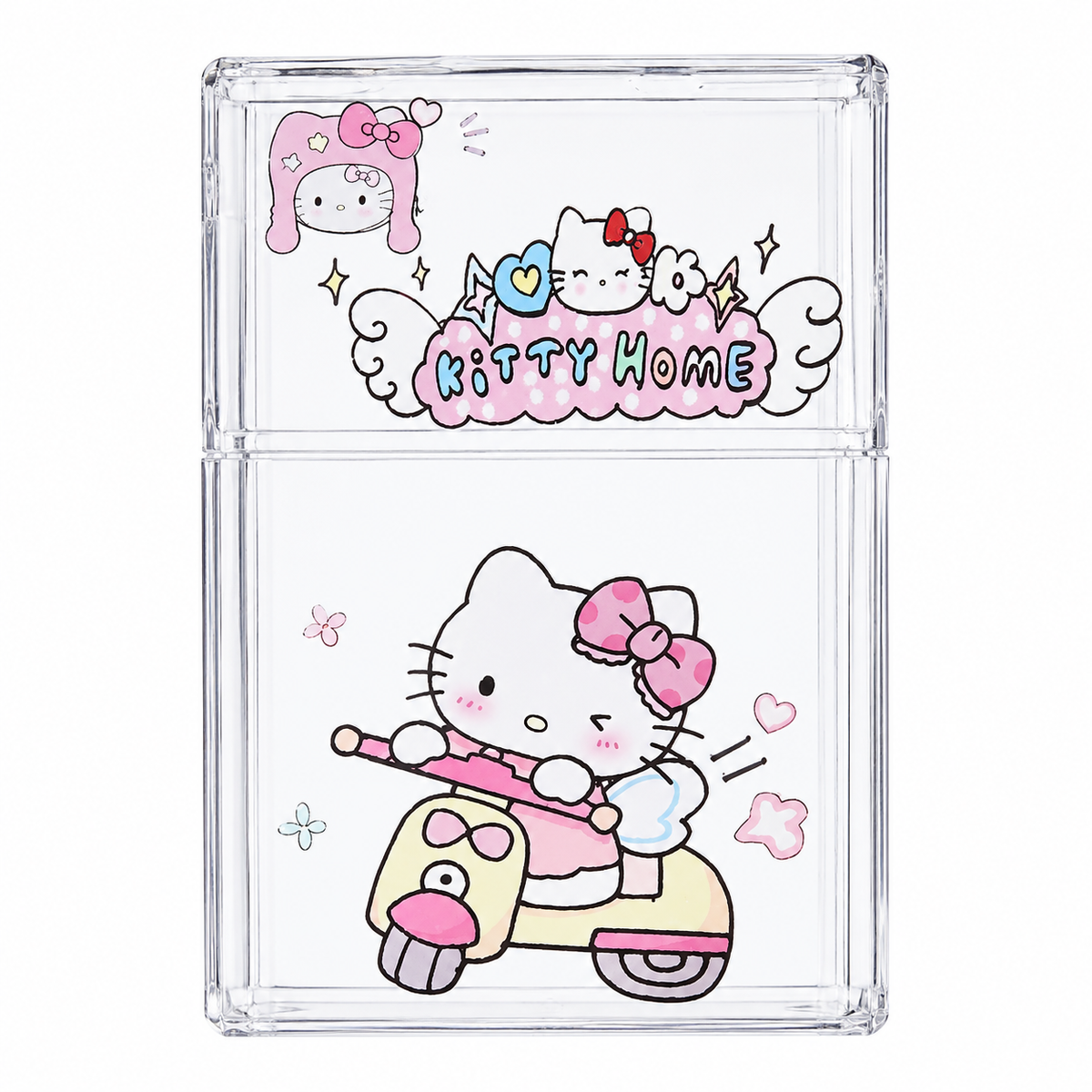 HK Transparent Cig Case