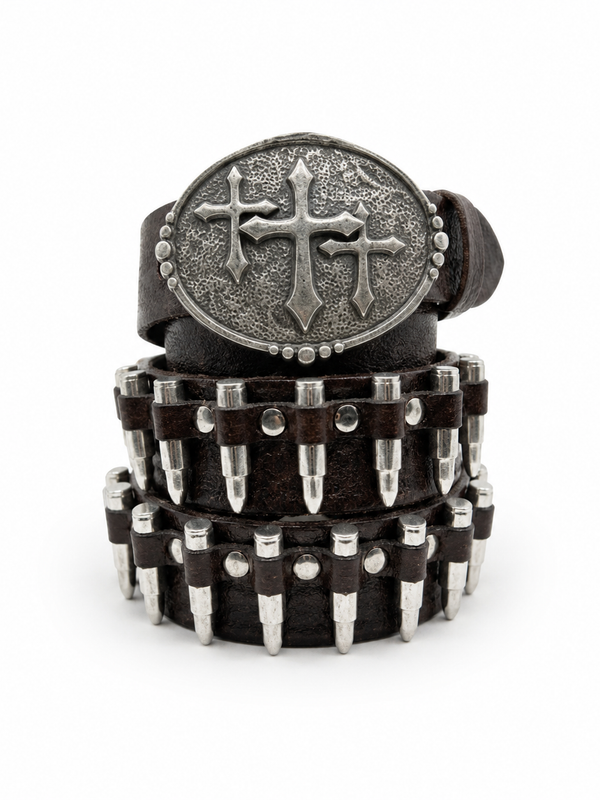 Tri Cross Bullet Belt