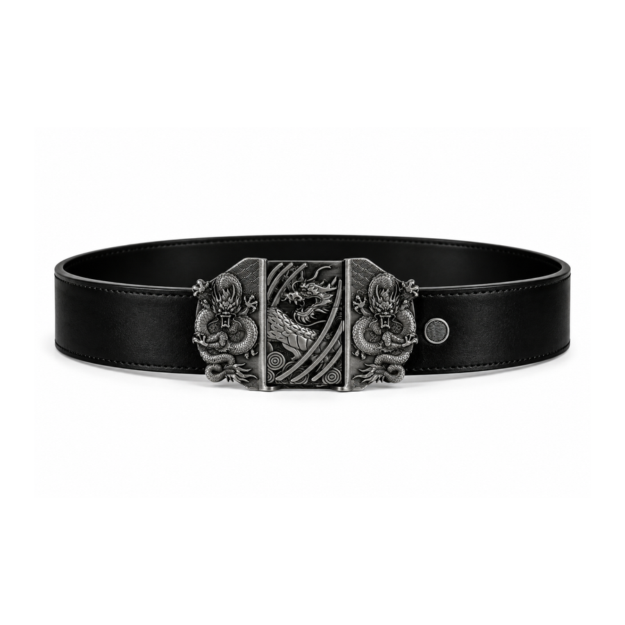 Triple Dragon Lighter Belt